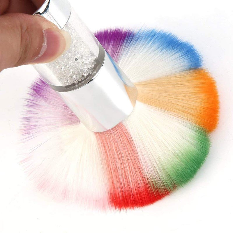 Beuniar Nail Brushes Dust Cleaning for Acrylic UV Nails Art Powder Remover Manicure Pedicure Scrubbing Cleaner Tool Kits - Image 2